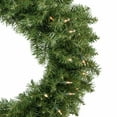 thumbnail image 3 of Northlight Pre-Lit Rockwood Pine Artificial Christmas Wreath, 3 of 4