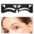 thumbnail image 2 of HILABEE Règle à Sourcils Outil Cosmétique / Réutilisable / Permanent / Acier Inoxydable / Extension C, 2 of 8