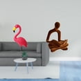 thumbnail image 2 of simhoa Flamingo Fairy Garden Stake Sculpture and Abstract Thinker Statue Figurine Ornament for Holiday Spring Office Bar Wedding Versatile Collection, 2 of 8
