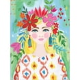 thumbnail image 2 of Art.com Boho Girl I Stretched Canvas Print Wall Art by Farida Zaman, 24" x 32", 2 of 4
