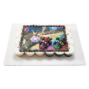 Super Mario- Rainbow Road Cupcake Cake