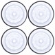thumbnail image 2 of 4 bujes de rueda con abalorios para RC Crawler, 12 orificios, repuesto de buje de rueda de metal para TRX4/SCX10, color blanco, 2 of 10