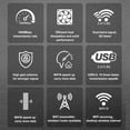 thumbnail image 4 of WiFi 6 Adapter, USB3.0 High Speed AX1800M WiFi 6 Adapter  For Laptops, 4 of 8