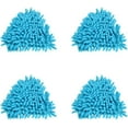 thumbnail image 1 of 4Pcs Multi-Purpose Triangle Mop Head, Mini Replacement Brush Head, Microfiber Mop Head for Triangle Mop for Cleaning Walls, Ceilings, Blue, 1 of 5