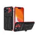 thumbnail image 4 of Bearachild Funda para teléfono móvil Funda trasera para teléfono móvil a prueba de golpes Agujeros precisos Protector portátil Reemplazo de Electrónica rojo Tipo 3, 4 of 6