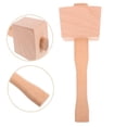 thumbnail image 6 of DEEPCRAFF Carpenter Mallet Beige Beech Smooth Surface Versatile Wood Carving Tasks, 6 of 8