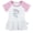Pink Raglan Dresses, variant on iDzn Catch Ya Later Fishing Funny Pattern Dresses For Baby, Newborn Babies Skirts, Infant Princess Dress, 0-24M Kids Graphic Clothes (White Sleeveless Dresses, 18-24 Months)