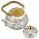 thumbnail image 1 of Vintage Enamel Tea Kettle Retro Style Water Boiling Even Heat Distribution Multi 2L Capacity 1Pcs, 1 of 4