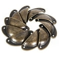 thumbnail image 2 of 12Pcs Cup Pull Shell Handles Half Moon Kitchen Cupboard Cabinet Door Drawer, 2 of 4