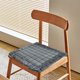 thumbnail image 4 of Cojín de silla de espuma viscoelástica de felpa | Cojín de asiento ergonómico para oficina, computadora, comedor, piso | Tela de flocado suave | Cuadrado 15.75"x15.75" | Desmontable, Ligero, 4 of 6
