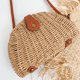 thumbnail image 5 of Sywqhk Bolso Bandolera Tejido De Moda Para Mujer, Bolso De Bola De Masa Hervida Para Vacaciones En La Playa (Caqui) Sywqhk Para estrenar, 5 of 7