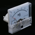thumbnail image 3 of koolsoo Milliampere Meter DC 0-50mA Analog Amp Meter Ammeter Current Panel New 50mA, 3 of 9