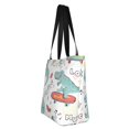 thumbnail image 4 of Fotbe Music Lover Dinosaur Pattern Beach Tote,Shoulder Handbag,Spacious Tote Bag,Lightweight Travel Bag,Versatile Shopping Bag, 4 of 9