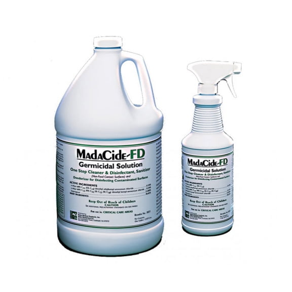 Madacide FD Fast Drying Disinfectant Cleaner - 32 oz Spray, Each