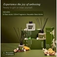 thumbnail image 2 of Soul & Scents Reed Diffuser Set-Jasmine, 4.1 oz Scented Oil with 6 Fiber Sticks, Long-Lasting Home Fragrance for Bedroom, Bathroom, Office, 2 of 5