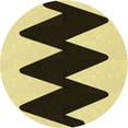 thumbnail image 1 of Ahgly Company Machine Washable Indoor Square Transitional Mustard Yellow Area Rugs, 3' Square, 1 of 7