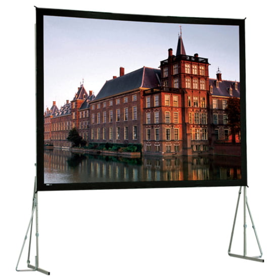 Dalite fastfold heavy duty 13'x17' 12'x16' rear projection screen surface only 