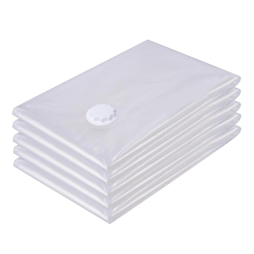 yescom reusable vacuum storage compressed bags space saving seal clothes organizers sml