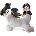 thumbnail image 1 of K&H Pet Products Mother's Heartbeat Plush Dog Bone, 1 of 4