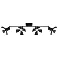 thumbnail image 1 of Bricosmocon 4 Light Track Lighting Fixtures Ceiling, Black Track Lighting with Rotatable Heads, Vintage Industrial Ceiling Spotlight Light for Kitche, 1 of 8
