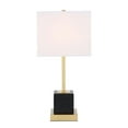 thumbnail image 3 of Elégant Decor TL3037BR Lana 1 Lampe de Table en Laiton Léger, 3 of 4