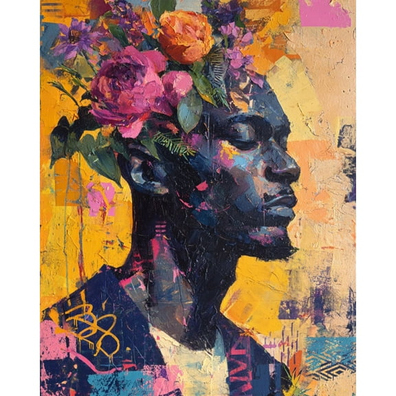 Paint by Numbers for Adults Kids Beginner Blooming Meditation DIY Acrylic Painting by Numbers Kits with Brushes Acrylic Pigment Home Decoration Gifts 16 x 20 inch