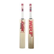 MRF Genius Adult Chase Master Cricket Bat 2024, Red/White, Medium