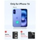 thumbnail image 2 of Funda de teléfono ESR para iPhone 16 con control de cámara MagSafe Clear, 2 of 9