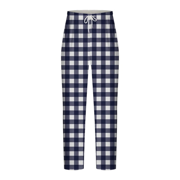 Pantalones largos para hombre, informales, a la moda, con estampado, cintura elástica, rectos, de poliéster