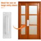 thumbnail image 3 of FUTUREORYY Tirador Metálico Para Puertas Y Portones Con Resistente De Acero Inoxidable Plateado, 3 of 8