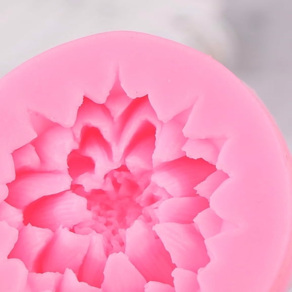 3D Beautiful Lotus Flowers Silicone Mold DIY Wedding Party Baking Fondant Soap Resin Clay Mould Cake Decorating Tools