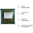 thumbnail image 5 of Aquatic Foods Wafers of Spirulina Algae, Algae Vegies, The Premium Pleco, Catfish, Bottom Fish Food - 1/2-lb…Zeigler, 5 of 8