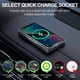 thumbnail image 4 of Cargador de coche inalámbrico Pad Gumnay 20W/15W/10W para iPhone y Samsung, 4 of 9