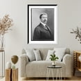 thumbnail image 4 of Historic Framed Print, Edmund D. Fisher, portrait bust, 17-7/8" x 21-7/8", 4 of 9