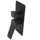 thumbnail image 1 of Monomando Para Regadera Rubinett  Rectangular con desviador Para Tina Negro Mate, 1 of 3