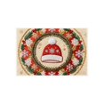 thumbnail image 1 of Navidad Puerta Alfombra 15.7x23.6 en - Estilo de Bordado Estereoscópico para la Entrada Y el Baño, 1 of 6