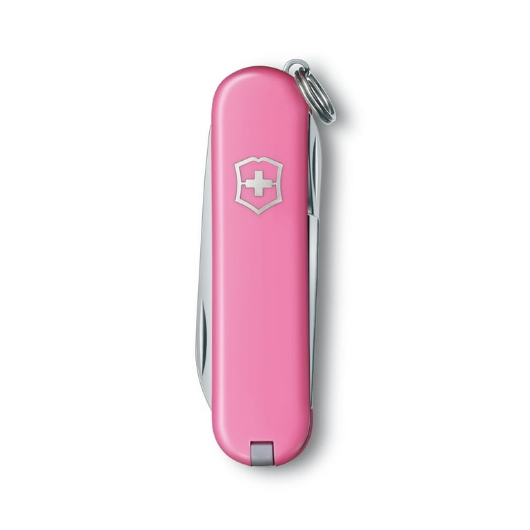 Victorinox Classic SD 7 Function Translucent Pink Pocket Knife 