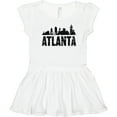 thumbnail image 3 of Inktastic Atlanta Skyline Grunge Girls Toddler Dress, 3 of 5