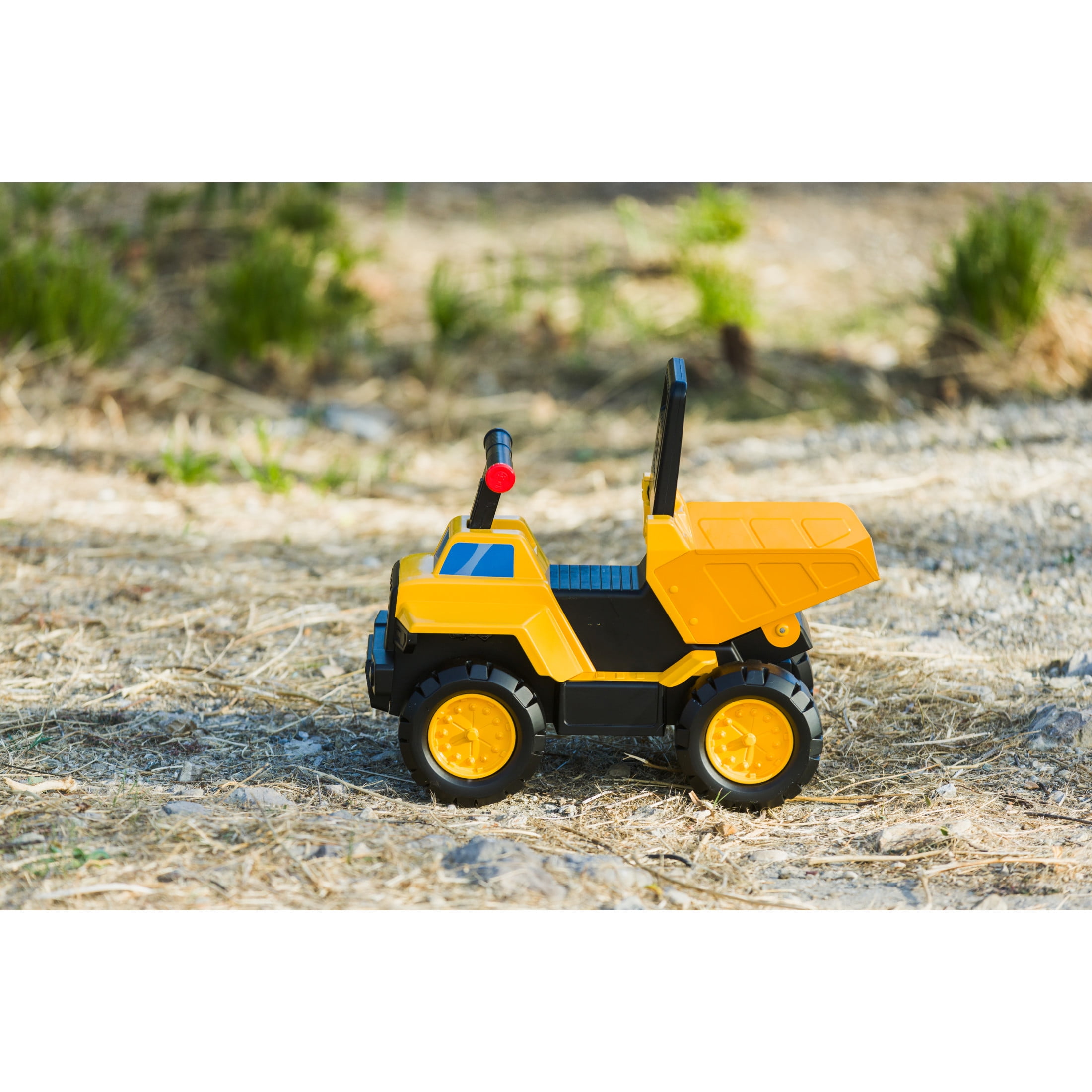 CAT Construction Toys, Play and Ride Transforming Steel Dump Truck