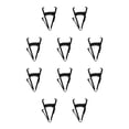 thumbnail image 2 of Soidarity Calibrador de pliegues cutáneos portátil para hombres y mujeres, unidades dobles atléticas, probador Manual de grasa corporal Negro 10piezas, 2 of 3