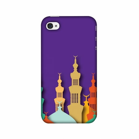 iPhone 4S Case, iPhone 4 Case - Places Of Worship 2,Hard Plastic Back Cover, Slim Profile Cute Printed Designer Snap on Case with Screen Cleaning (Best Place To Trade In Iphone 4)