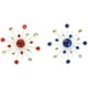 Brads Éclats de Mousse 1,25" 6/pkg-Bleu & Rouge – image 1 sur 1