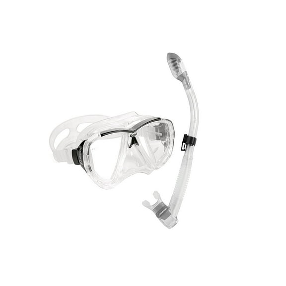 Cressi Big Eyes Mask/Dry Snorkel Package