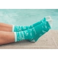 thumbnail image 3 of Women's Skip The Straw Save The Turtles Socks Environmental Awareness Footwear, 3 of 8