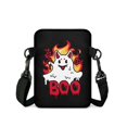 thumbnail image 2 of FUIALDOLG Satchel Crossbody Bag for Travel Shopping, Zippered 2-Layer over Shoulder Bags for Women Halloween Ghost Crossbody Bag, 2 of 7