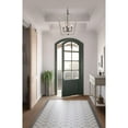 thumbnail image 2 of Galloway Collection One-Light 18" Matte Black Modern Farmhouse Wall Bracket with Distressed White Accents, 2 of 9