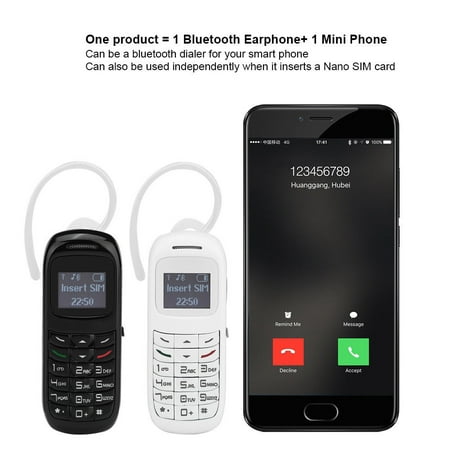 BM70 Mini Bluetooth Dialer Phone Headset Cellphone Small GSM Mobile Phone