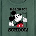 thumbnail image 3 of Mickey & Friends - Ready For School - Women's Lightweight French Terry Long Sleeve Shirt, 3 of 5