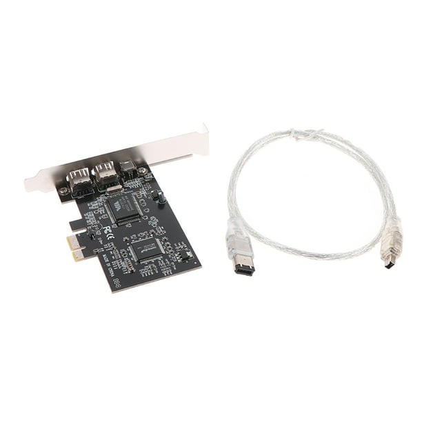 PCIe Firewire Card for Windows 10,IEEE 1394 PCI Express Controller 4