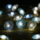 thumbnail image 4 of Cadena de luces de la serie marina con temática náutica, caballito de mar, caracola, estrella de mar, red de pesca, luces decorativas para habitación, 4 of 5